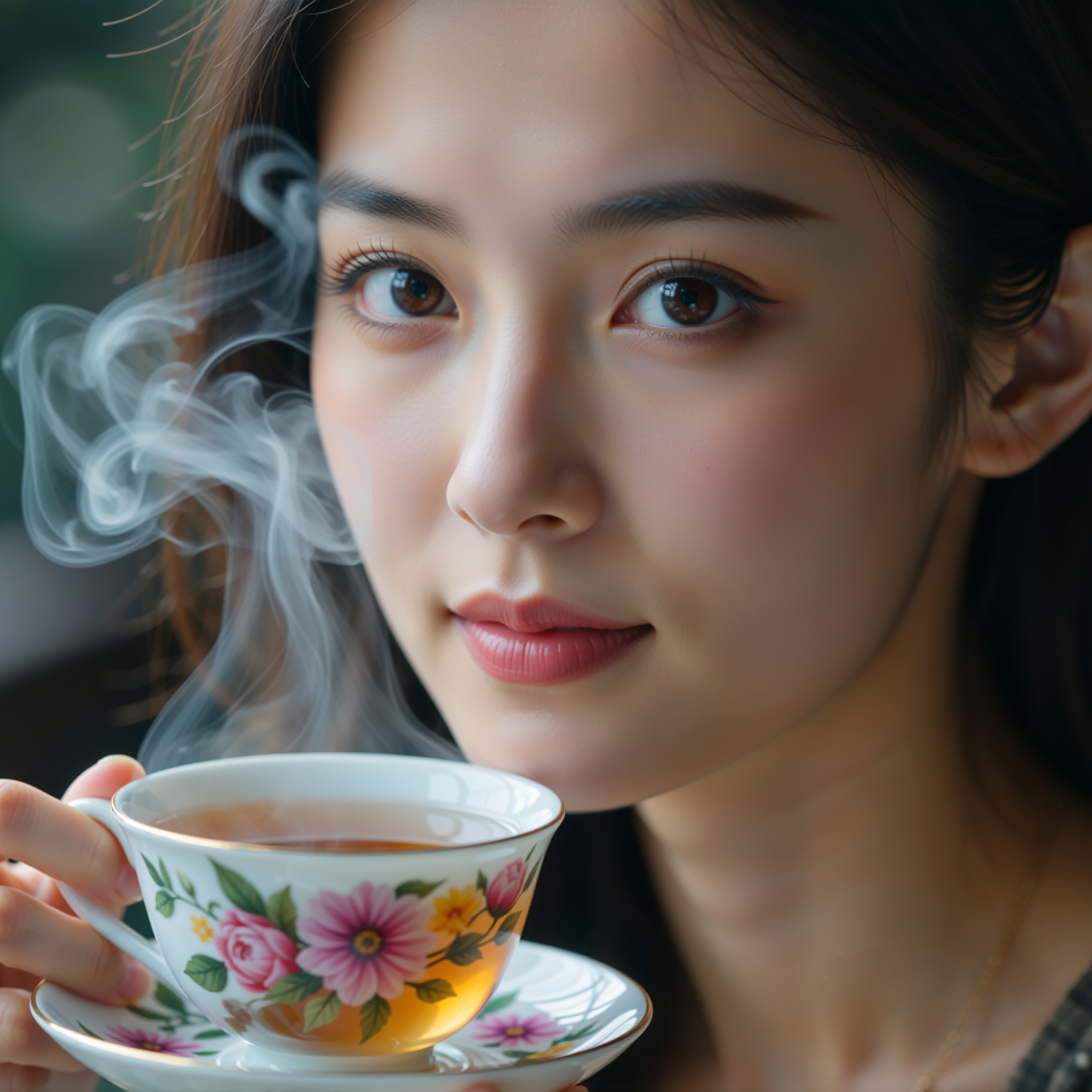 高山乌龙茶汤